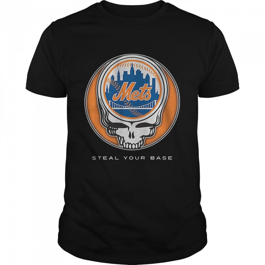 New York Mets Grateful Dead Steal Your Base Shirt