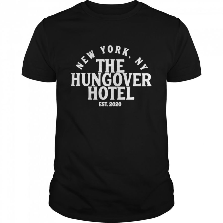 New York The Hungover Hotel Shirt