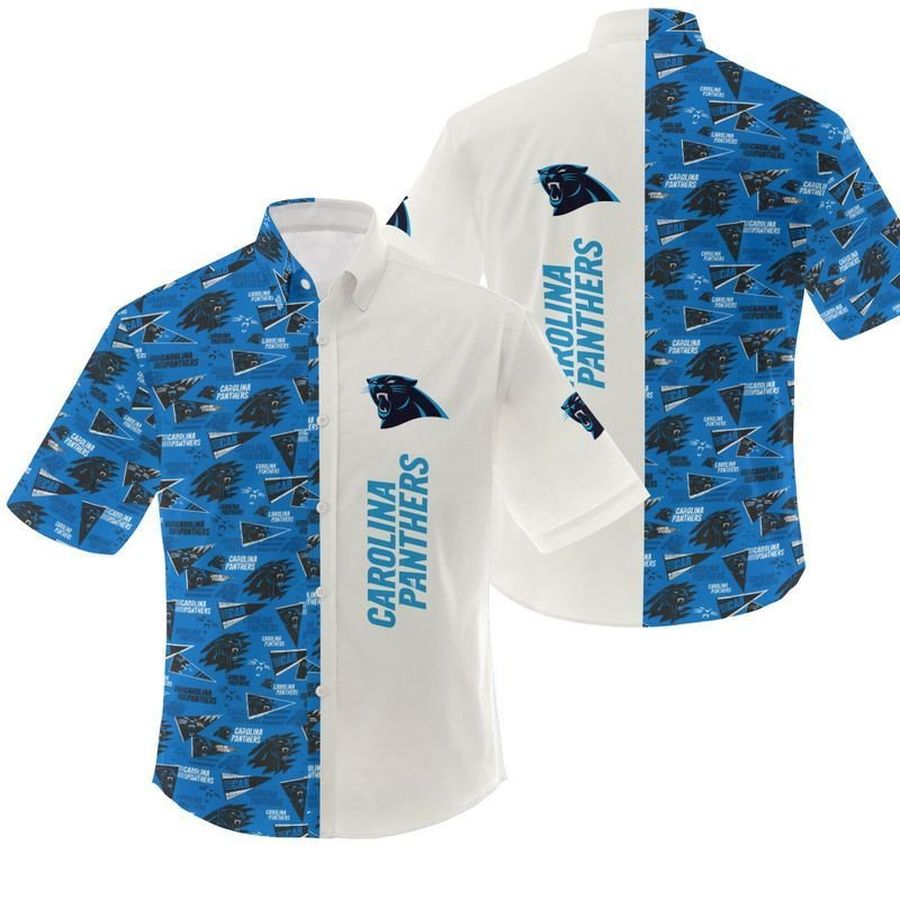 NFL Carolina Panthers Gift For Fan Hawaiian Graphic Print Short Sleeve Hawaiian Shirt 6 H97 - 8829