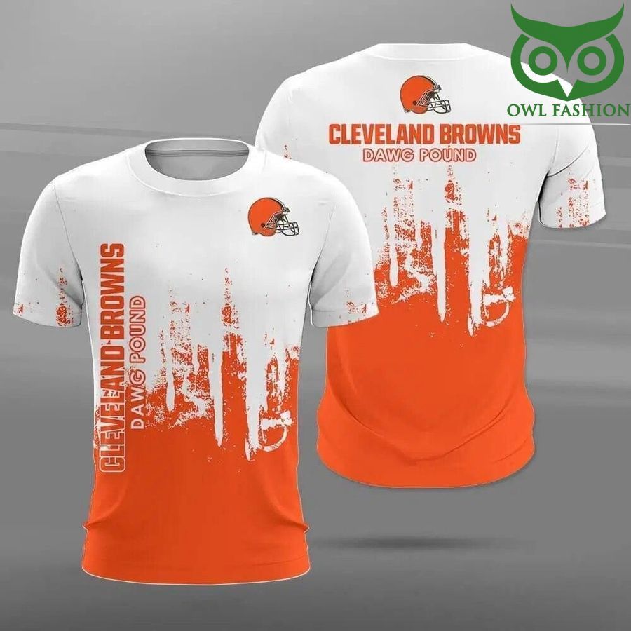 Cleveland Browns Dog Pet Premium Dawg Pound Mesh Football Jersey - Spawty