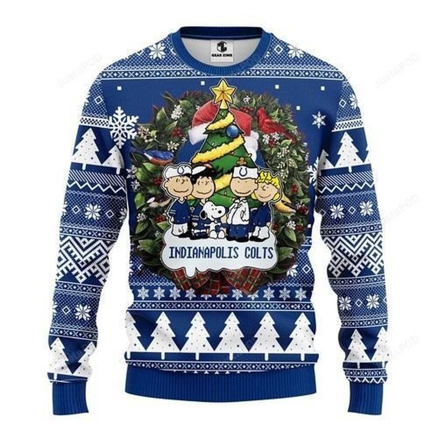 Nfl Indianapolis Colts Ugly Christmas Sweater All Over Print Sweatshirt