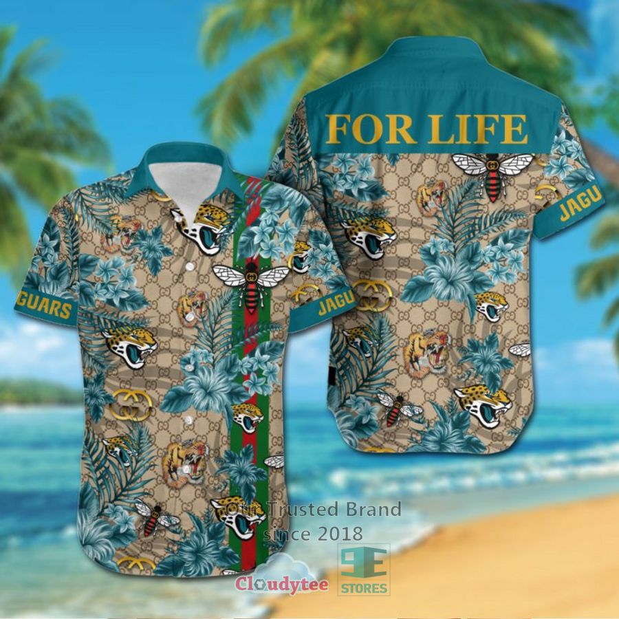 NFL Jacksonville Jaguars Gucci Hawaiian Shirt, Short – LIMITED EDITION