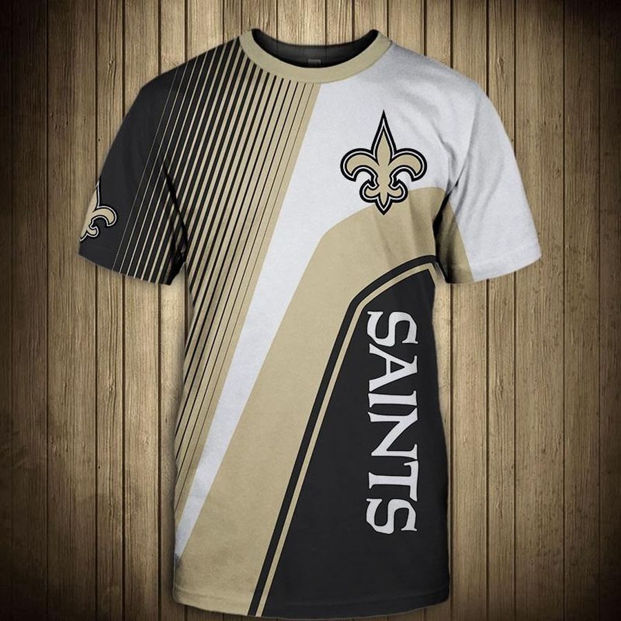NFL T shirt New Orleans Saints 3D Custom