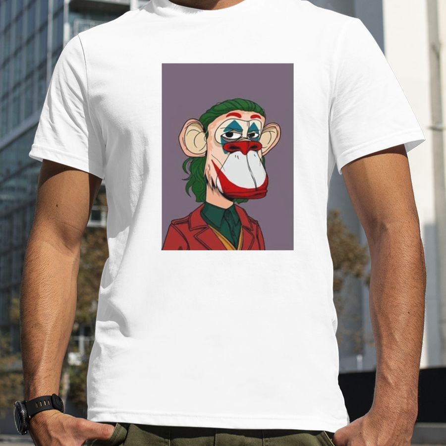 Nft Joker Monkey Shirt