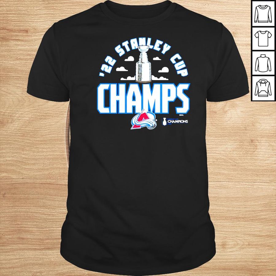 NHL Colorado Avalanche 2022 Stanley Cup Champions Trophy Shirt