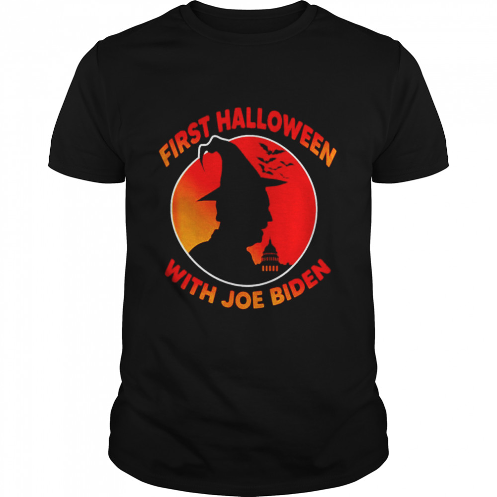 Nice First Halloween With Joe Biden Shirt, Tshirt, Hoodie, Sweatshirt, Long Sleeve, Youth, funny shirts, gift shirts, Graphic Tee
