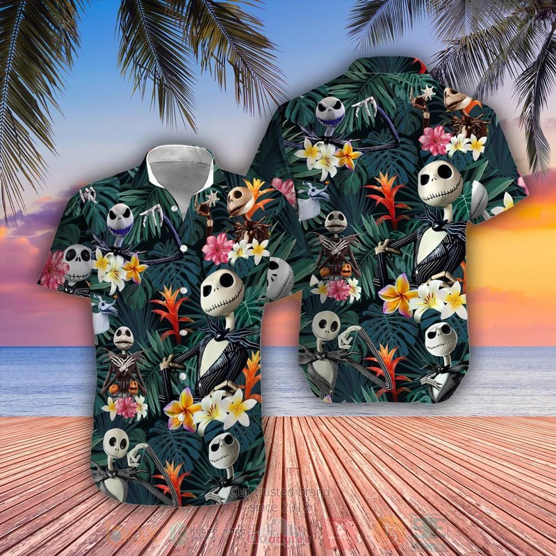 Nightmare Before Christmas Tropical Jack Skellington Hawaiian Shirt – LIMITED EDITION