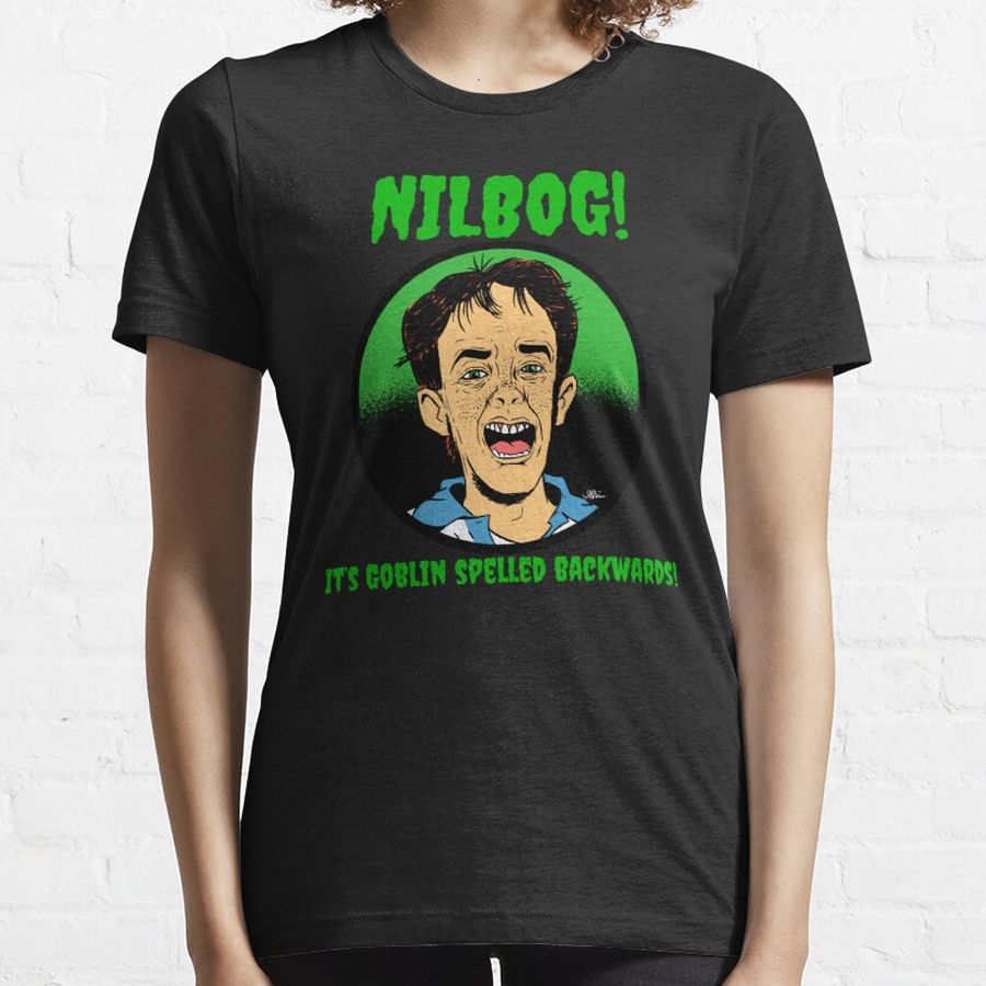 NILBOG! IT'S GOBLIN SPELLED BACKWARDS! Essential T-Shirt