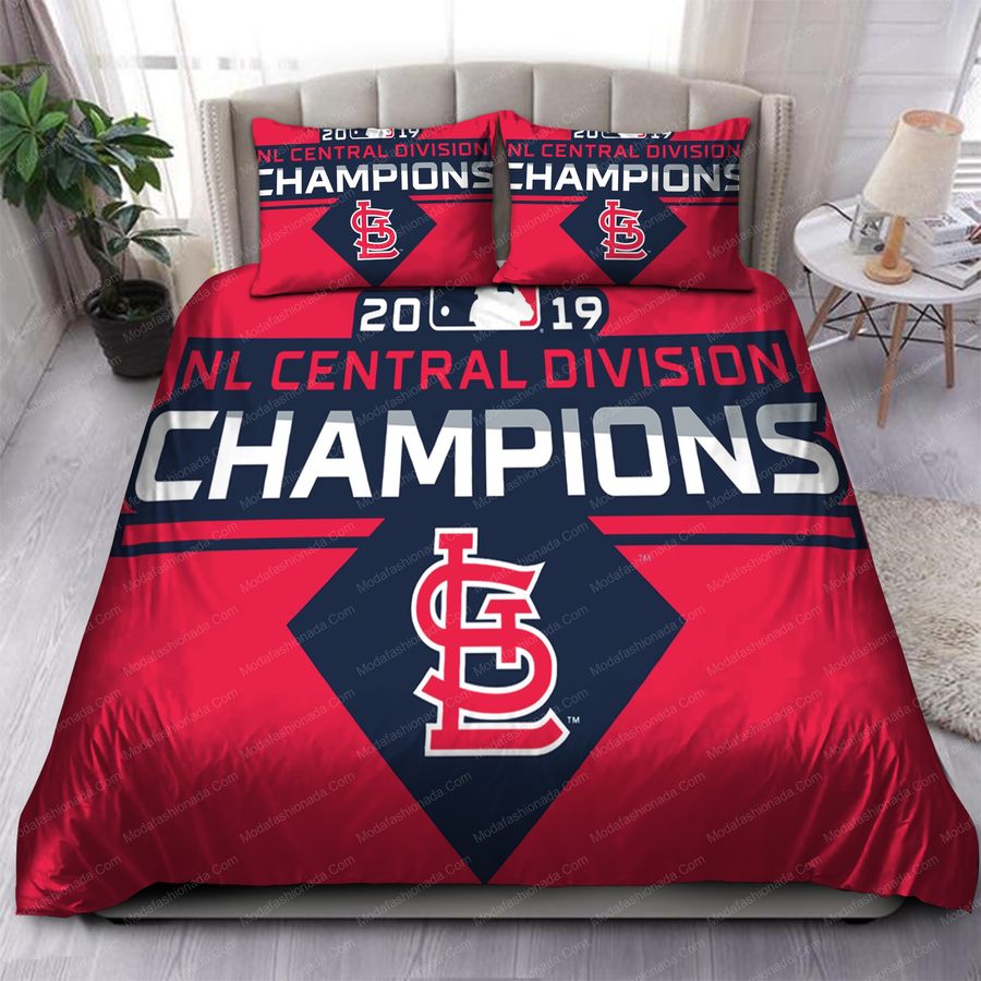 NL Central Division Champions 2019 St. Louis Cardinals MLB 167 Bedding Sets