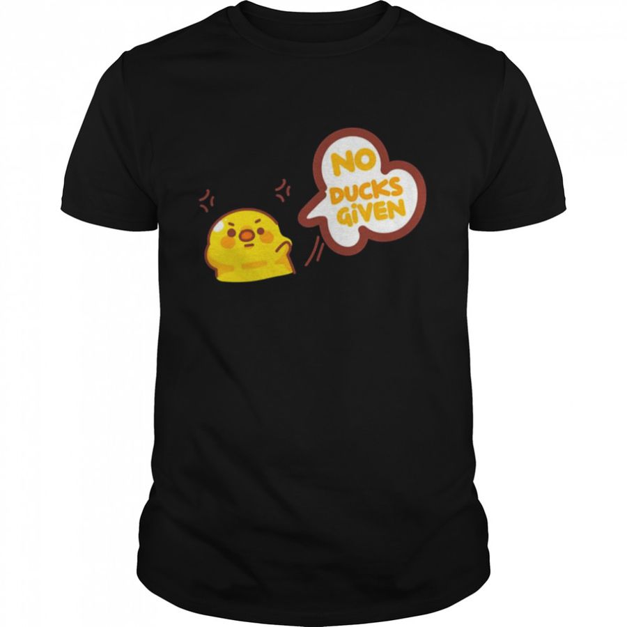 No Given Animal Lovers Duck shirt