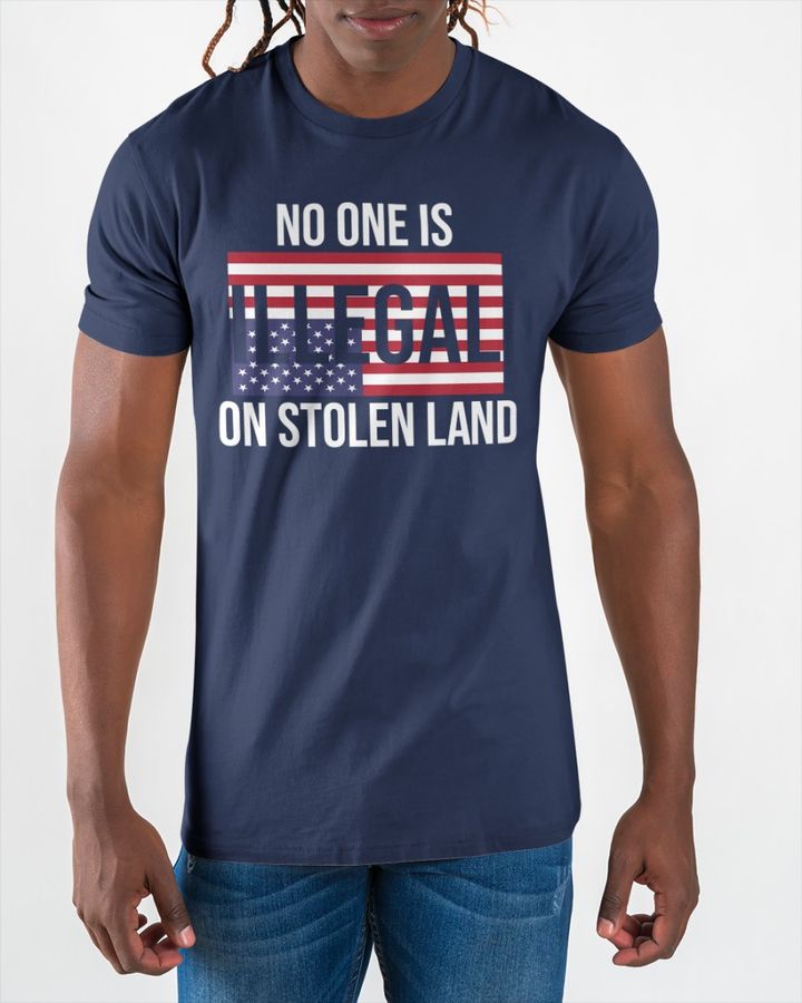 No One Is Illegal On Stolen Land Sweatshirt
