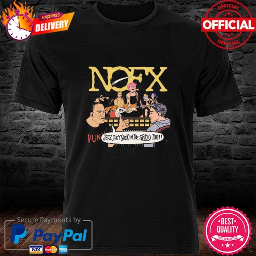 Nofx Suck In The Studio Shirt