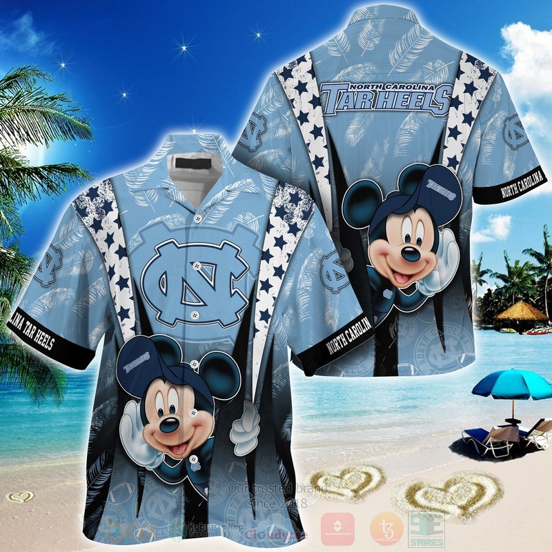 North Carolina Tar Heels Mickey Mouse Hawaiian Shirt – LIMITED EDITION