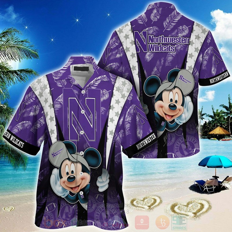 Northwestern Wildcats Mickey Mouse Hawaiian Shirt – LIMITED EDITION