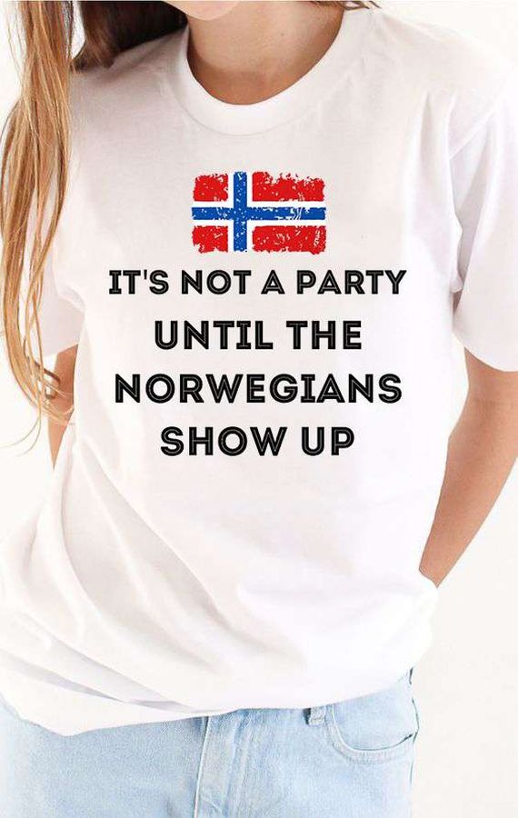 Norway Flag – It's not a party until the norwegians show up