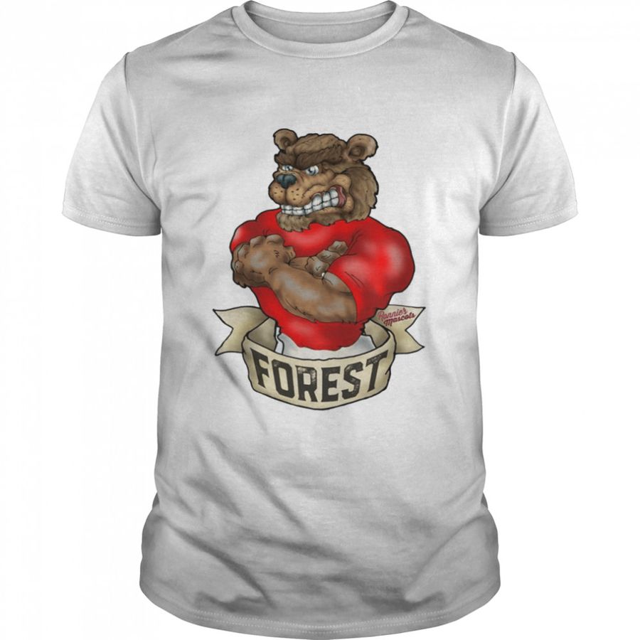Nottingham Forest Bear Mascot shirt