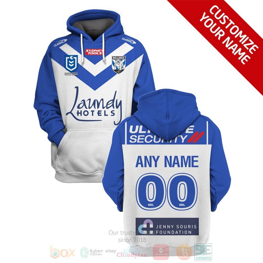 NRL Canterbury-Bankstown Bulldogs, Laundry Hotels Personalized 3D Hoodie, Shirt – LIMITED EDITION