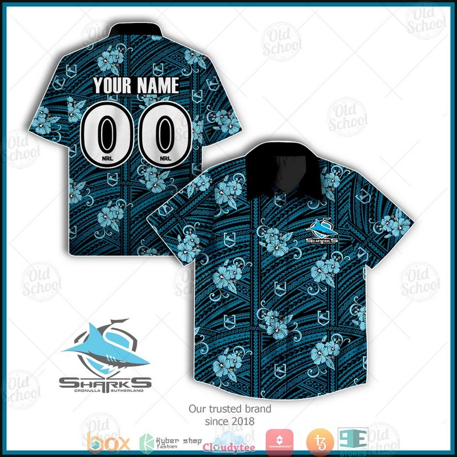 Nrl Cronulla-sutherland Sharks Custom Hawaiian Shirt
