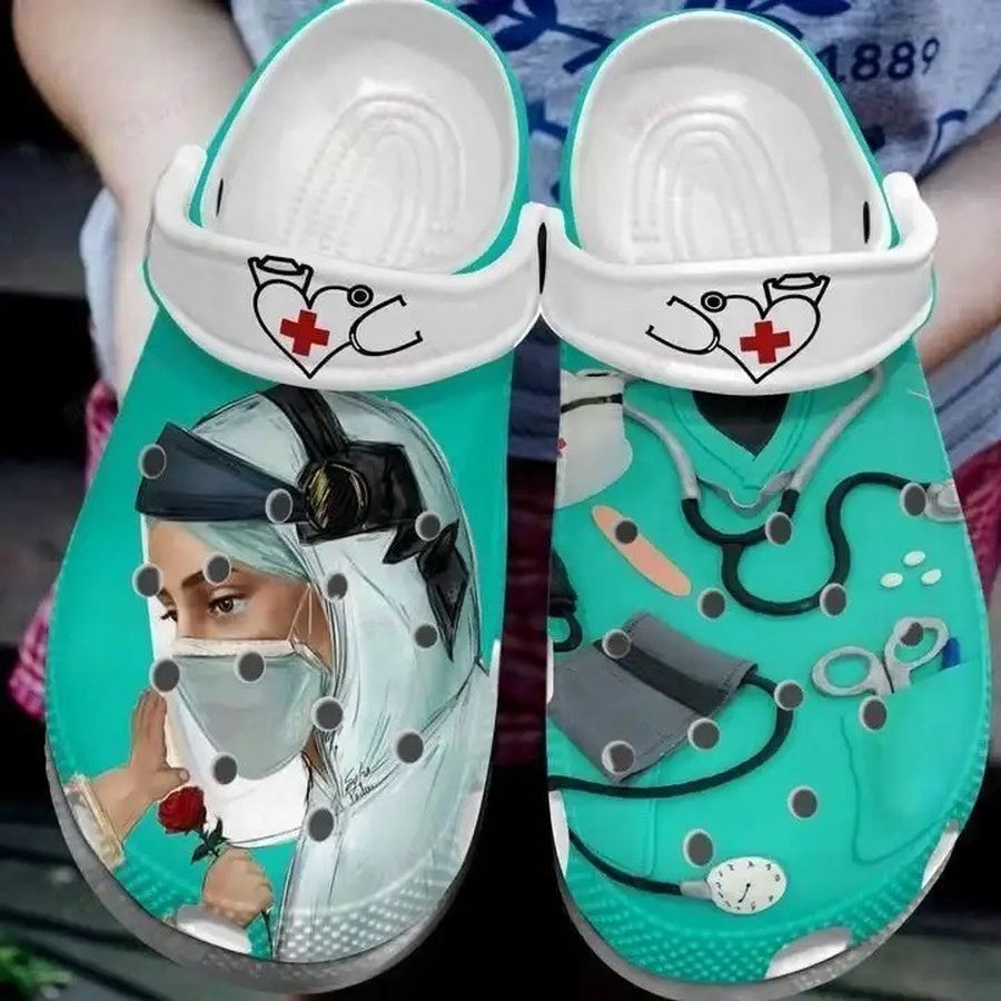 Nurse Angel Crocs Crocband Clog Shoes For Men Women