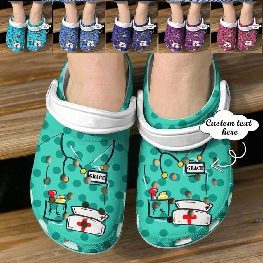 Nurse Personalized Sku 1650 Crocs Clog Shoes