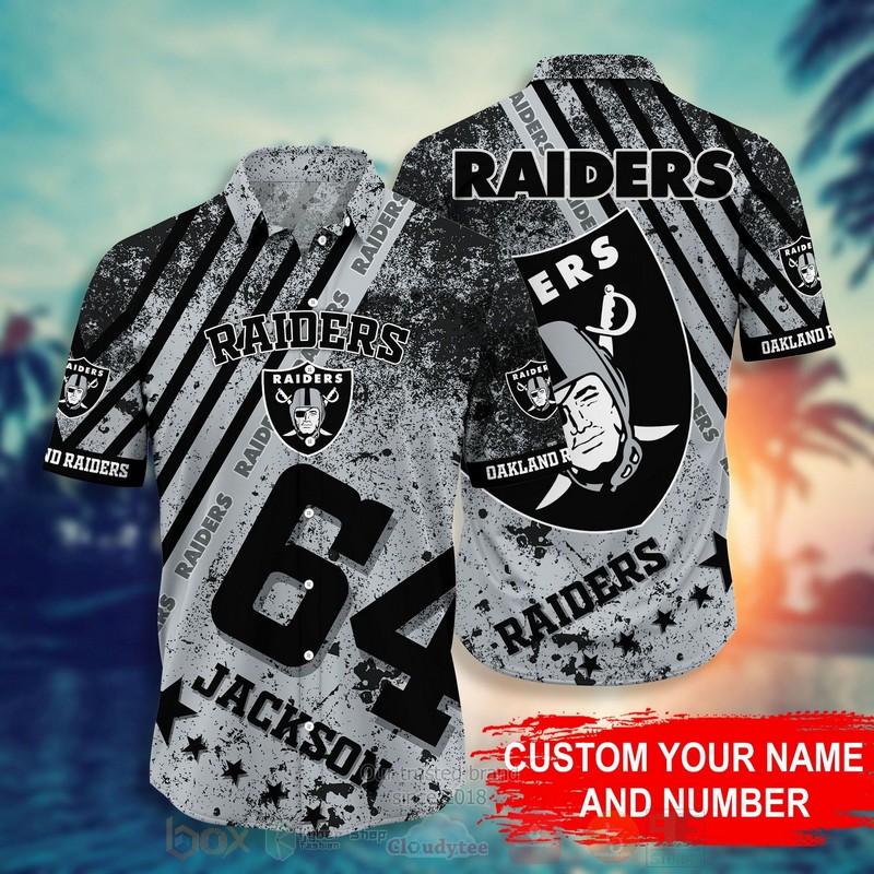 Oakland Raiders NFL Personalized Hawaiian Shirt – LIMITED EDITION