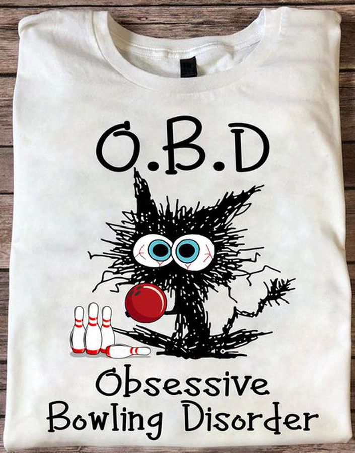 OBD Cat, Bowling Lover, Black Cat, Obsessive Bowling Disorder