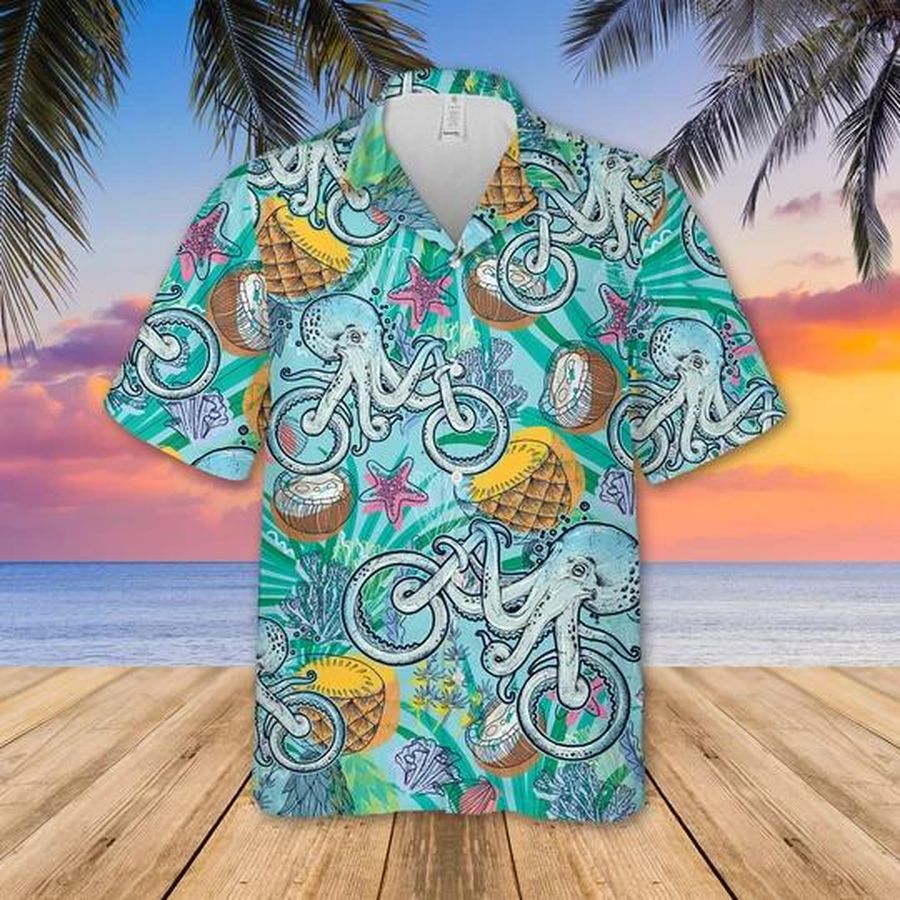 Octopus Hawaiian Shirt Pre10239, Hawaiian shirt, beach shorts, One-Piece Swimsuit, Polo shirt, Personalized shirt, funny shirts, gift shirts