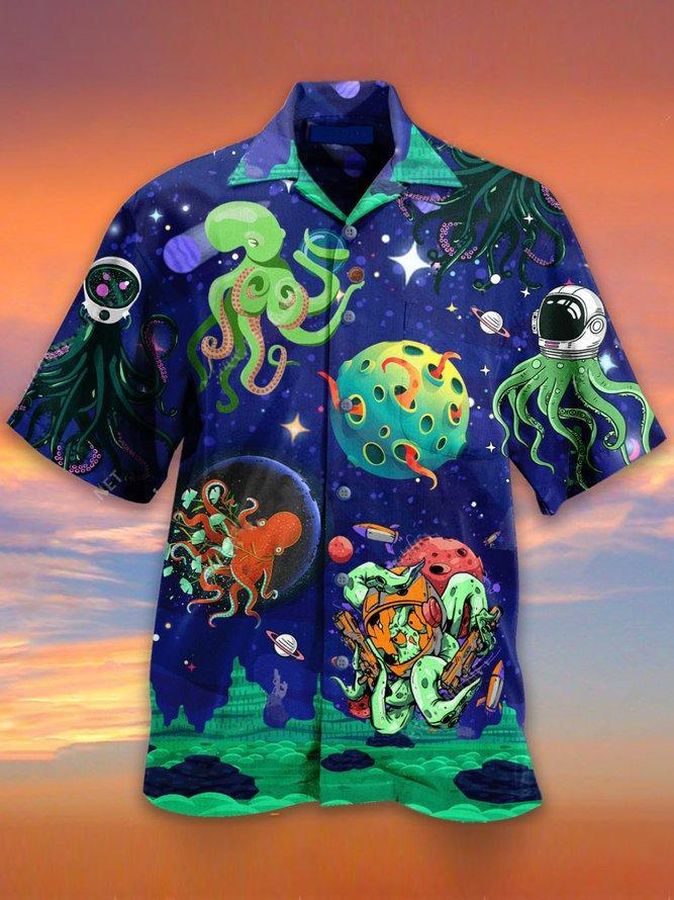 Octopus Hawaiian Shirt Pre12559, Hawaiian shirt, beach shorts, One-Piece Swimsuit, Polo shirt, Personalized shirt, funny shirts, gift shirts