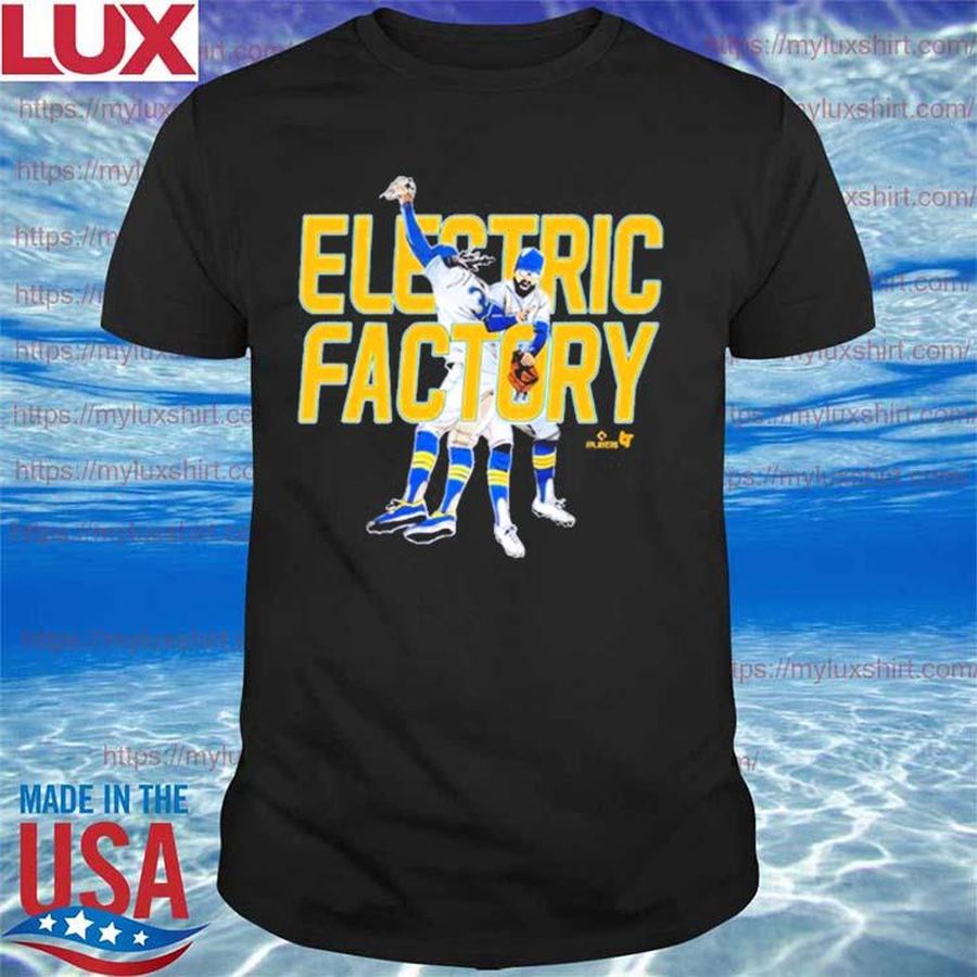 Official Seattle Mariners Electric Factory T-Shirt