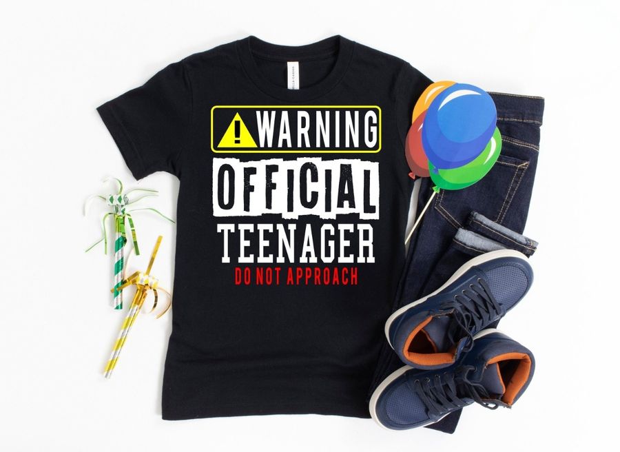 Official Teenager Shirt, Thirteen Birthday, Official Teenager Shirt, 13th Birthday Boys, Thirteen Year Old Boy, Happy 13Th Birthday Son
