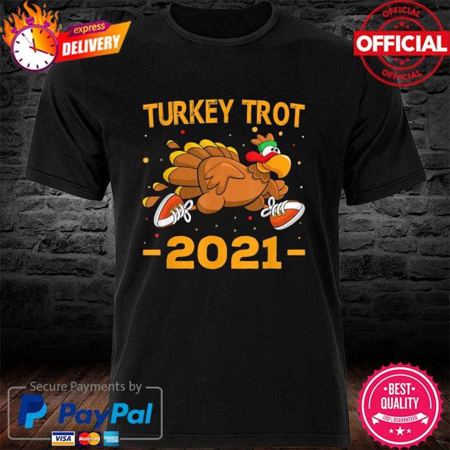 Official Turkey Trot 2021 Thanksgiving Turkey Trot T-Shirt