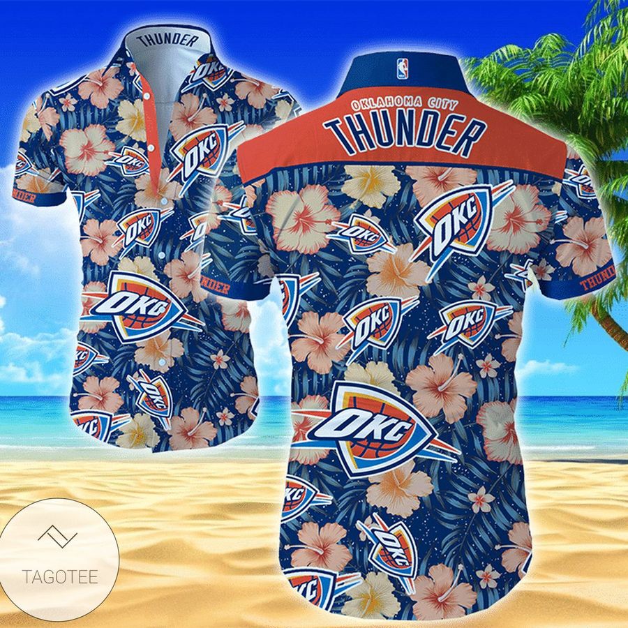 Oklahoma City Thunder Hawaiian Shirt
