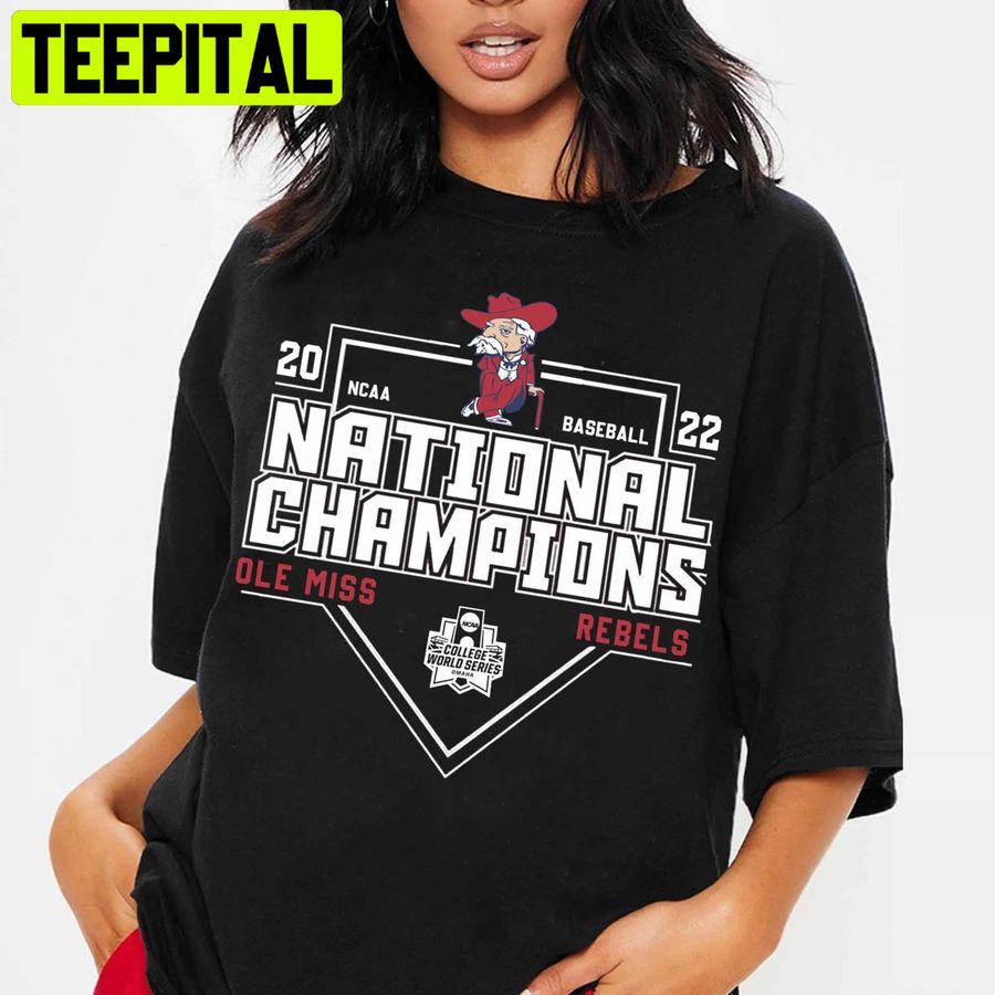 Ole Miss Baseball National Championships 2022 Baseball Lover Unisex Shirt