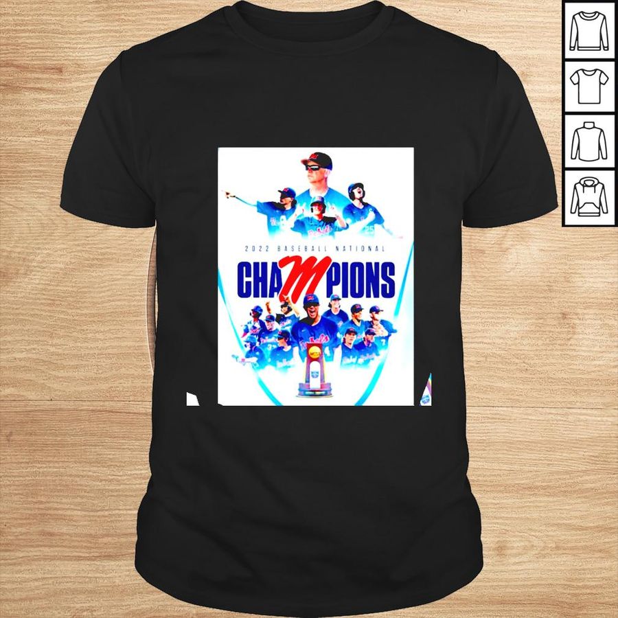Ole Miss Rebels 2022 Baseball National Chapions shirt