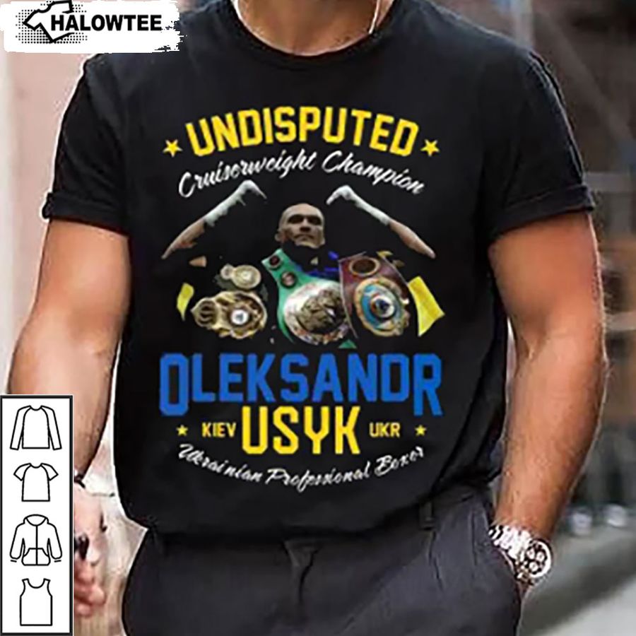 Oleksandr Usyk Shirt, Oleksandr Usyk Champion Shirt, Boxing Shirt, Champion 2022 T-shirt