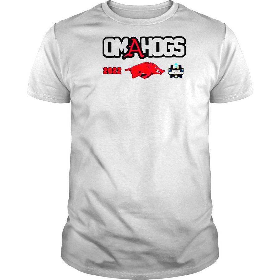 Omahogs CWS 2022 Omahogs Arkansas Razorbacks Baseball Shirt
