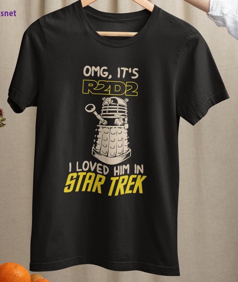 Omg It’s R2d2 I Loved Him In Star Trek Vintage Unisex T-Shirt