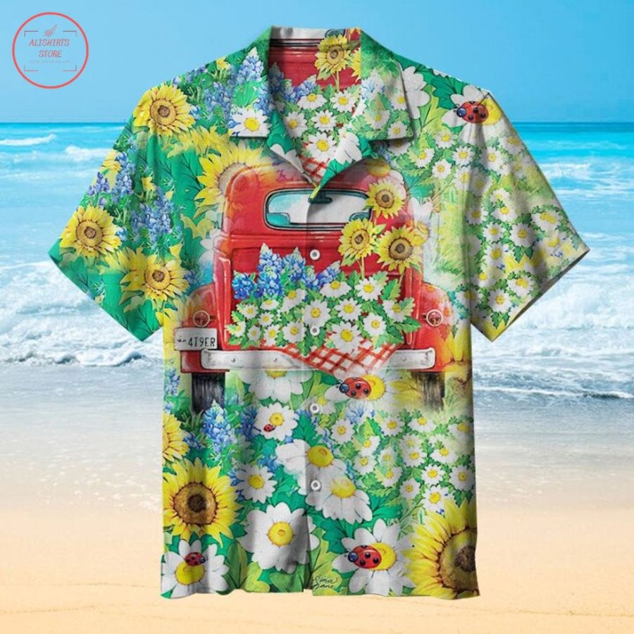 On The Road Of Life Flowers Are In Full Bloom Hawaiian Shirt
