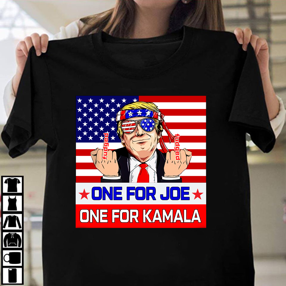 One for Joe one for Kamala – Donald Trump
