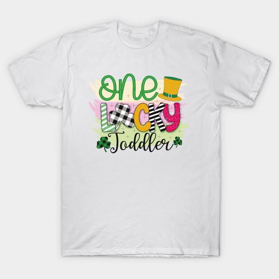 One lucky toddler Happy St Patrick’s Day shirt