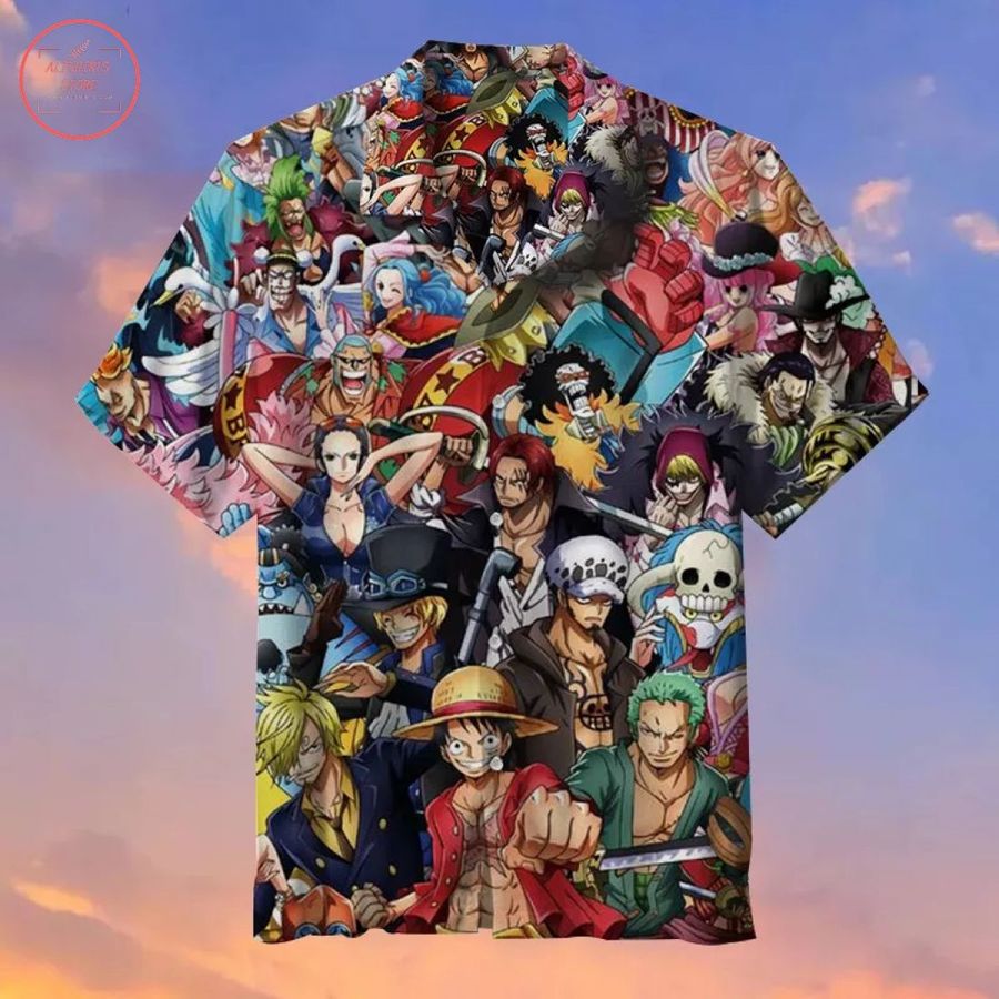 One Piece Characters Hawaiian Shirt