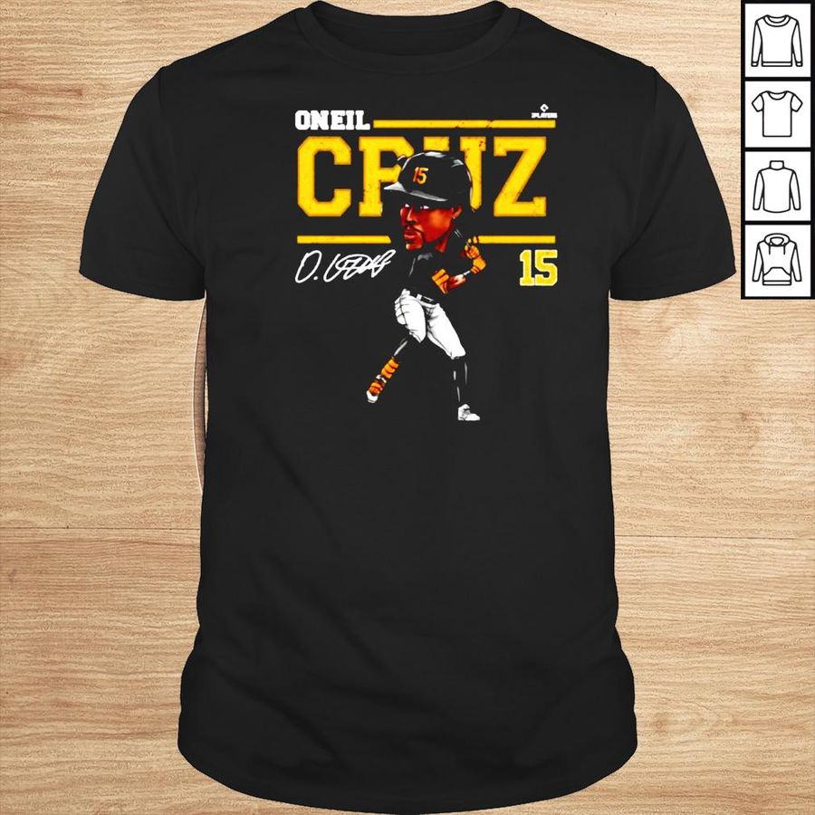 Oneil Cruz Pittsburgh Cartoon Baseball Shirt