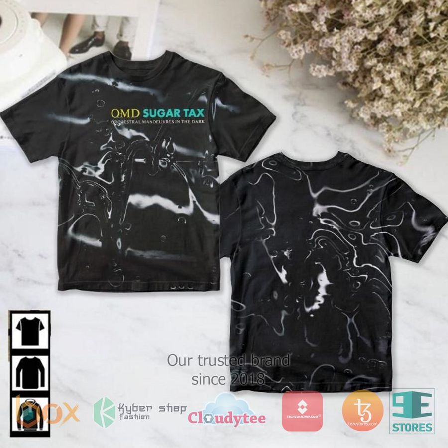 Orchestral Manoeuvres in the Dark Sugar Tax 3D Shirt – LIMITED EDITION