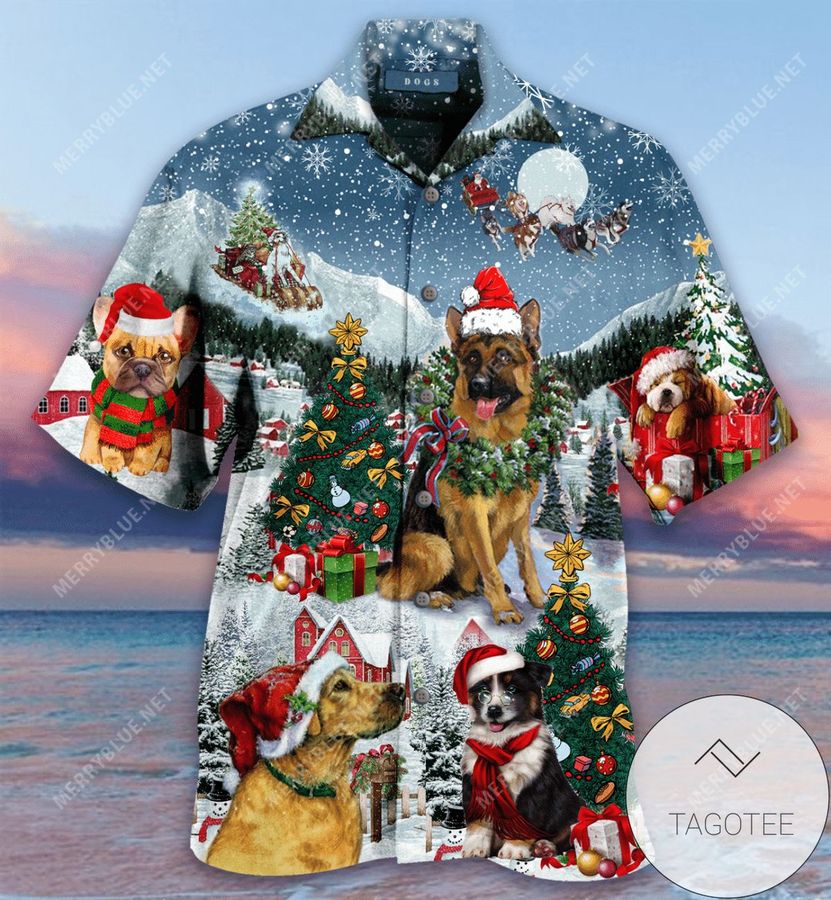 Order Christmas Dogs Authentic Hawaiian Shirt 2022