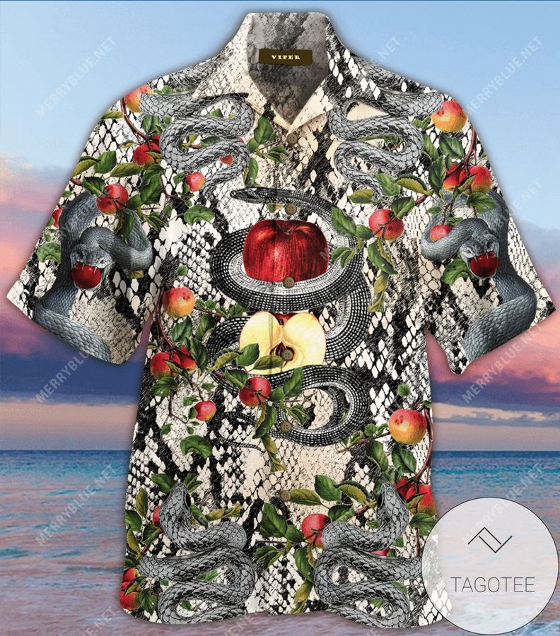 Order Garden Of Eden Snake Unisex Authentic Hawaiian Shirt 2022