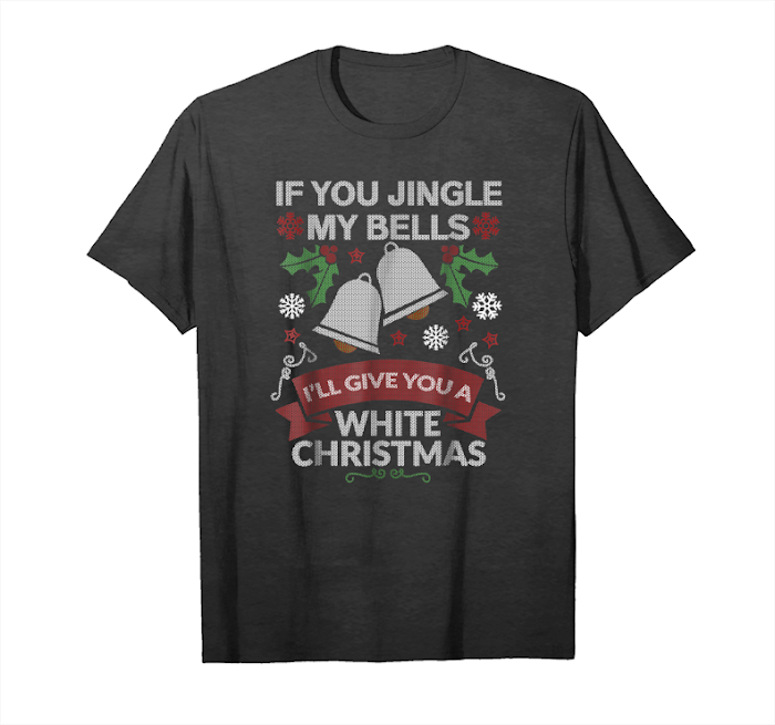 Order Mens Mens Jingle My Bells Funny Adult Christmas T Shirt Unisex T-Shirt