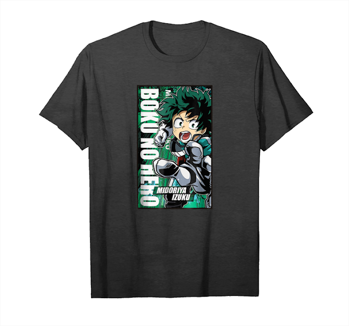 Order My Heroes Academia Izuku Midoriya Anime Tshirt Unisex T-Shirt