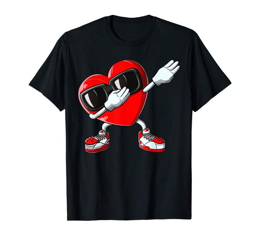 Order Now Boys Valentines Day Shirt Kids Dabbing Heart Love Funny