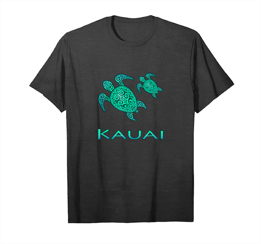 Order Now Kauai Hawaii Tattoo Turtle Unisex T-Shirt.png