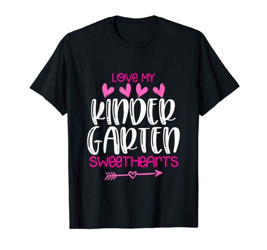 Order Now Kindergarten Teacher Valentine T-Shirt Love My Students Tee